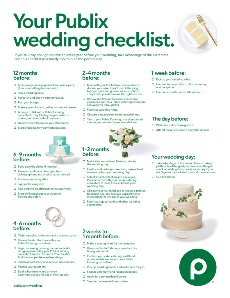 Wedding checklist