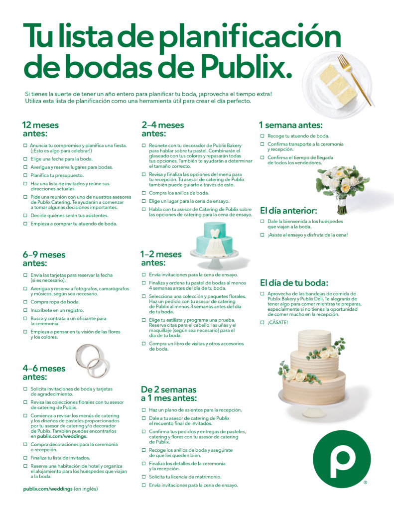 Wedding checklist