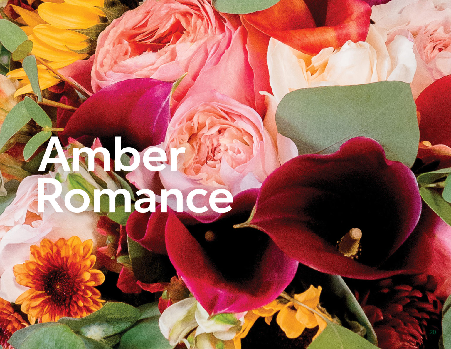 Floral brochure