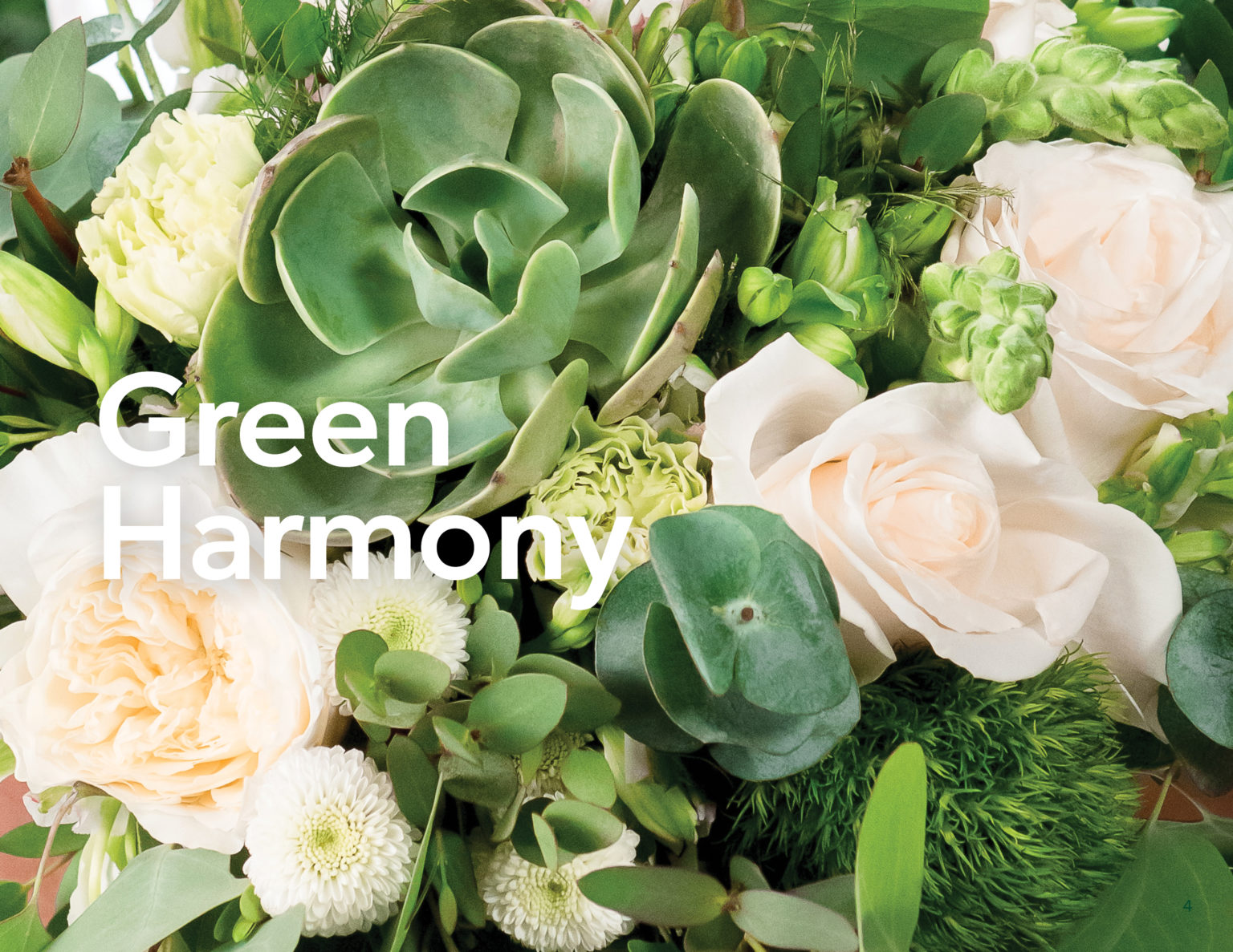 Floral brochure