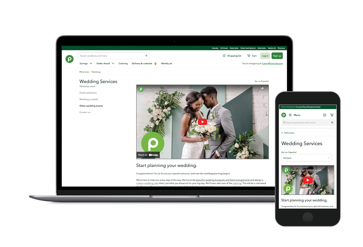 Wedding services