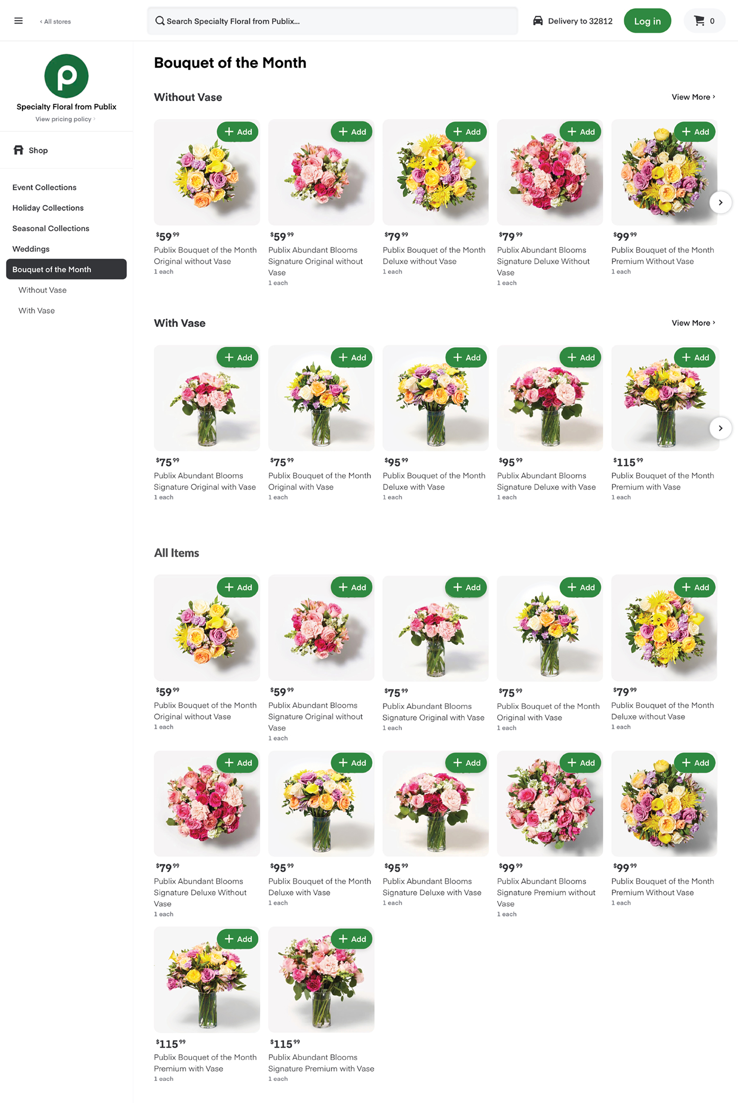 Gifting bouquets