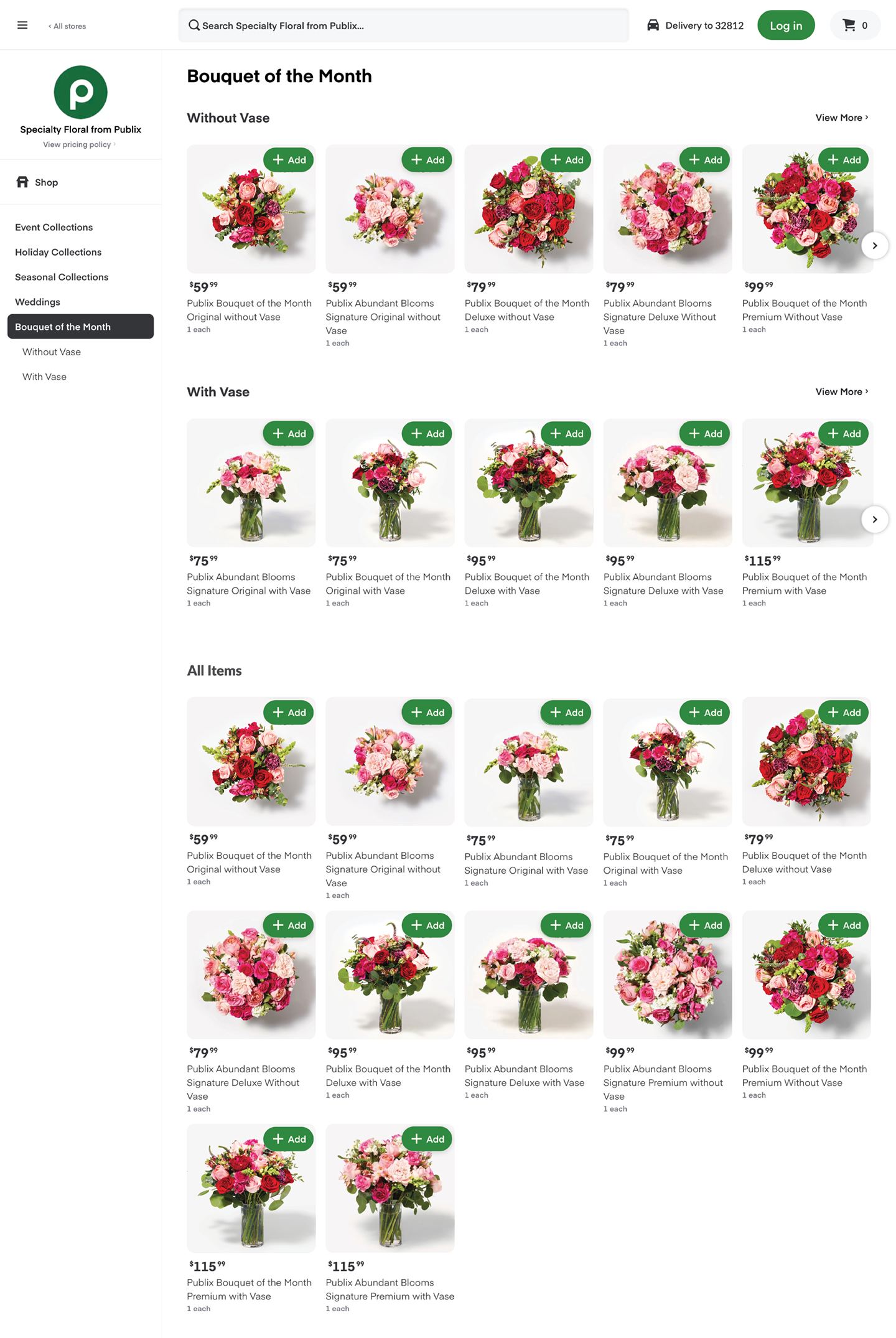 Gifting bouquets