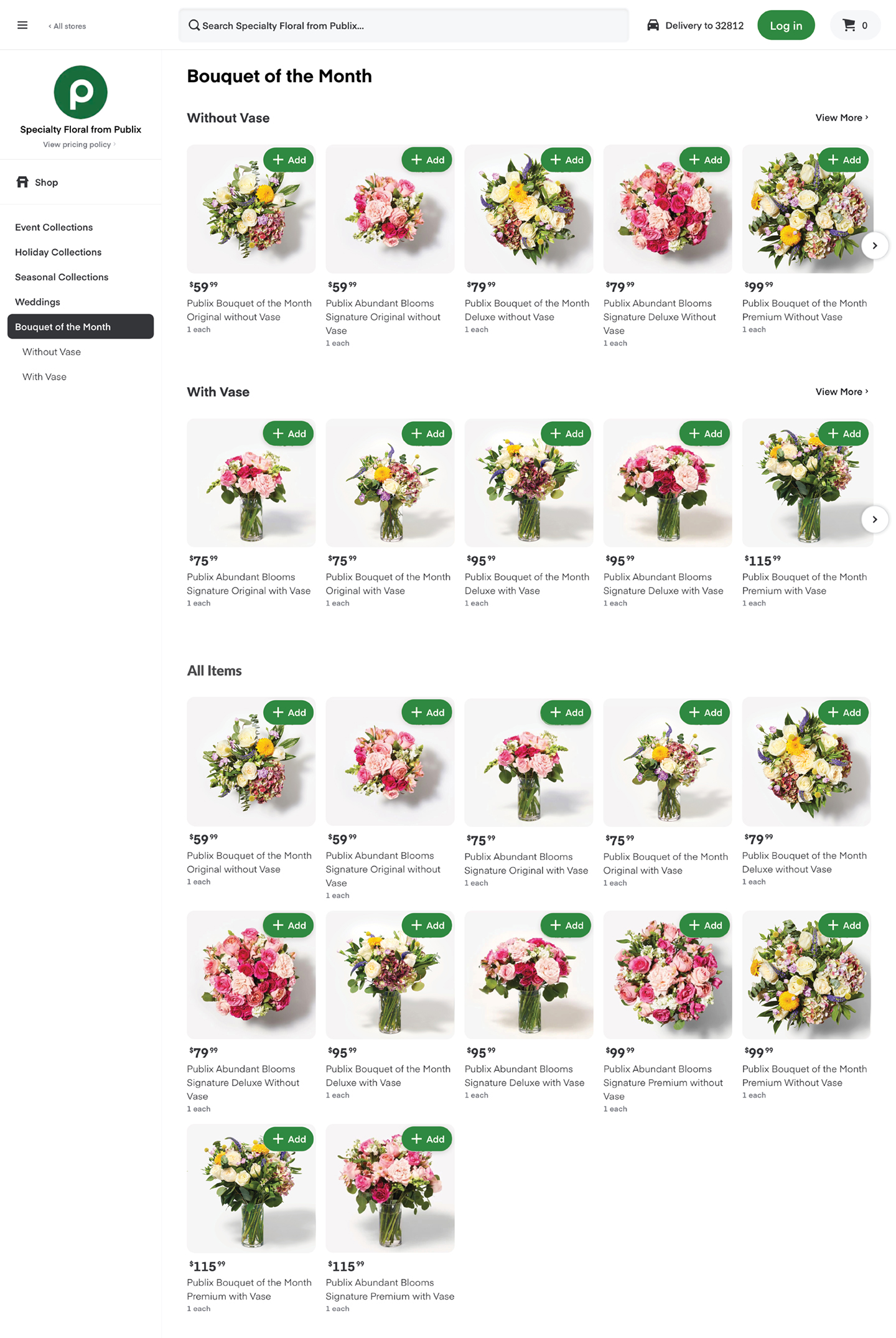 Gifting bouquets