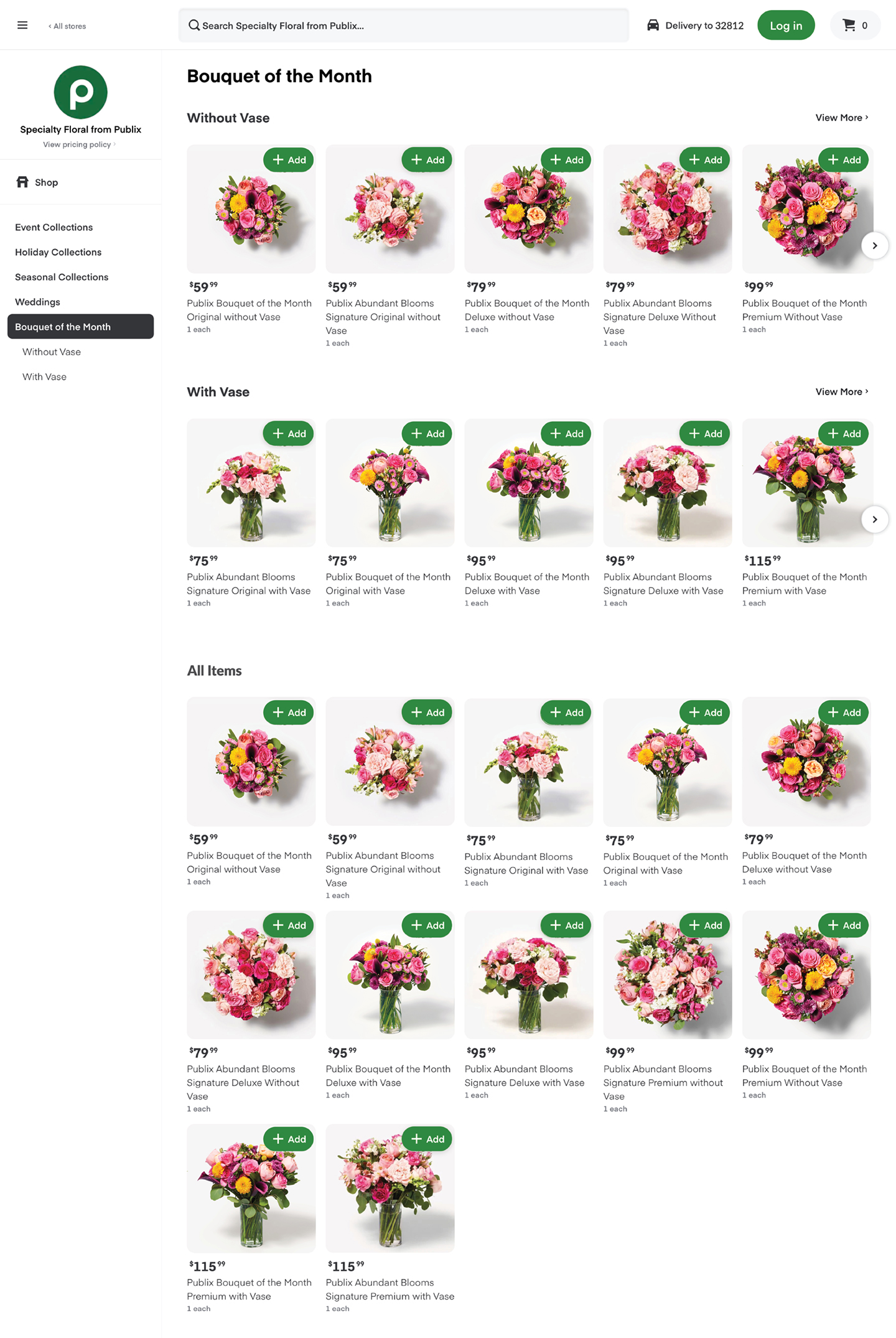 Gifting bouquets