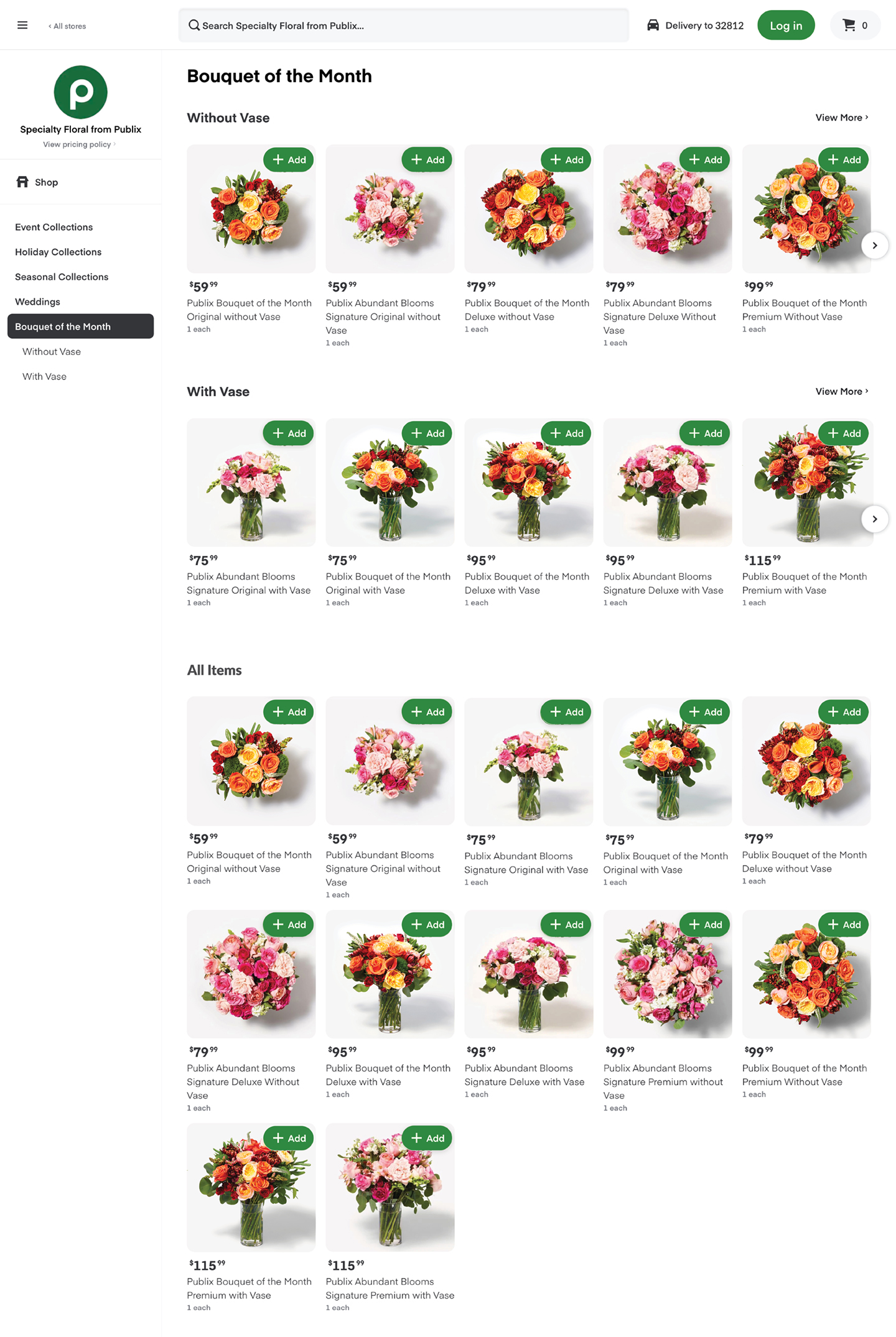 Gifting bouquets