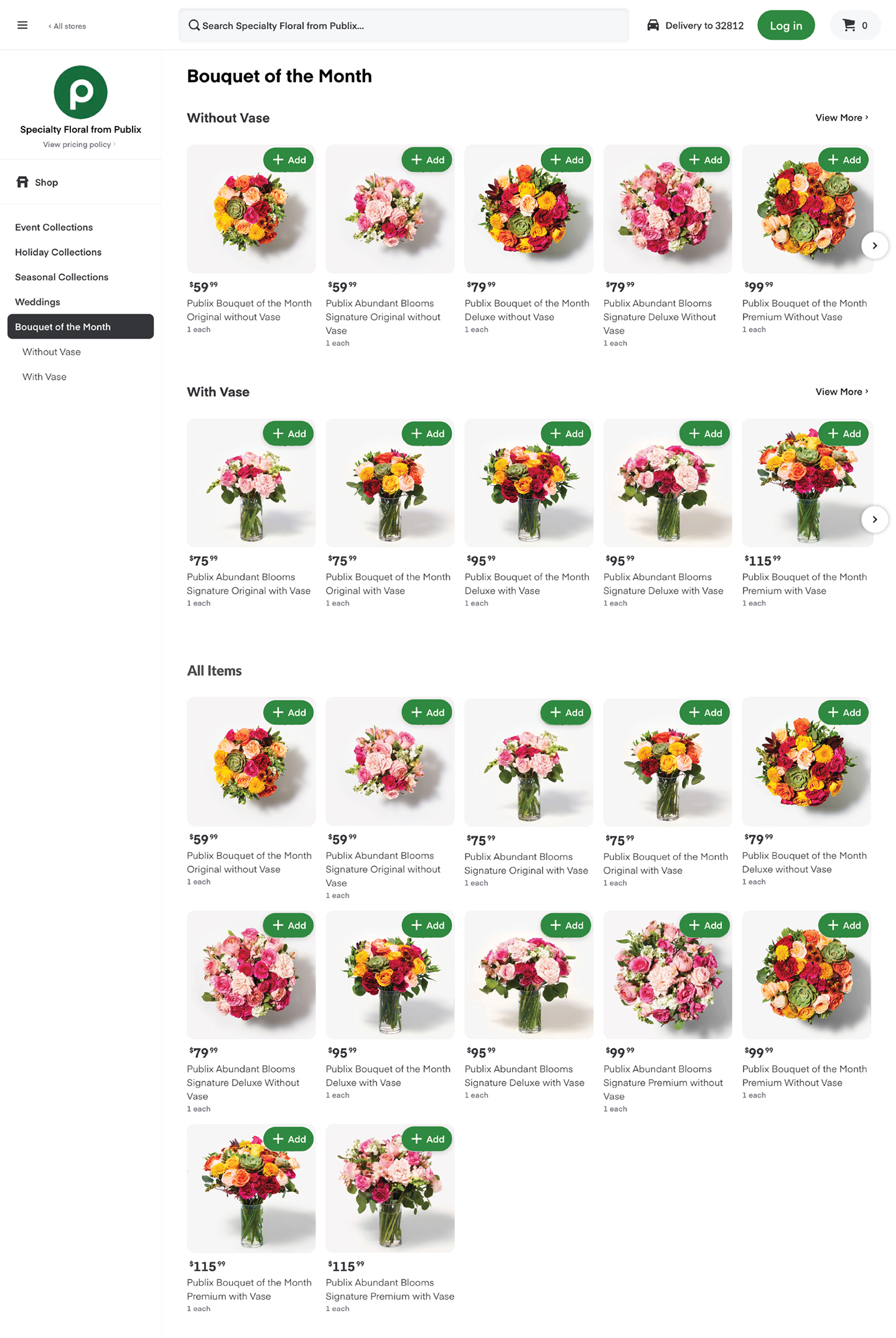 Gifting bouquets