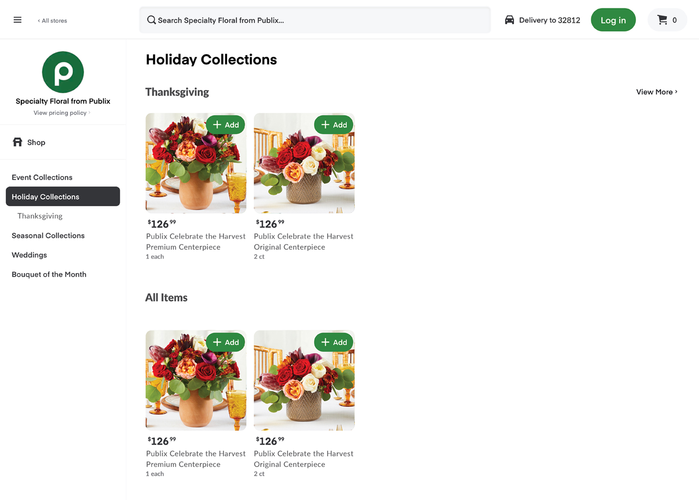 Holiday collections