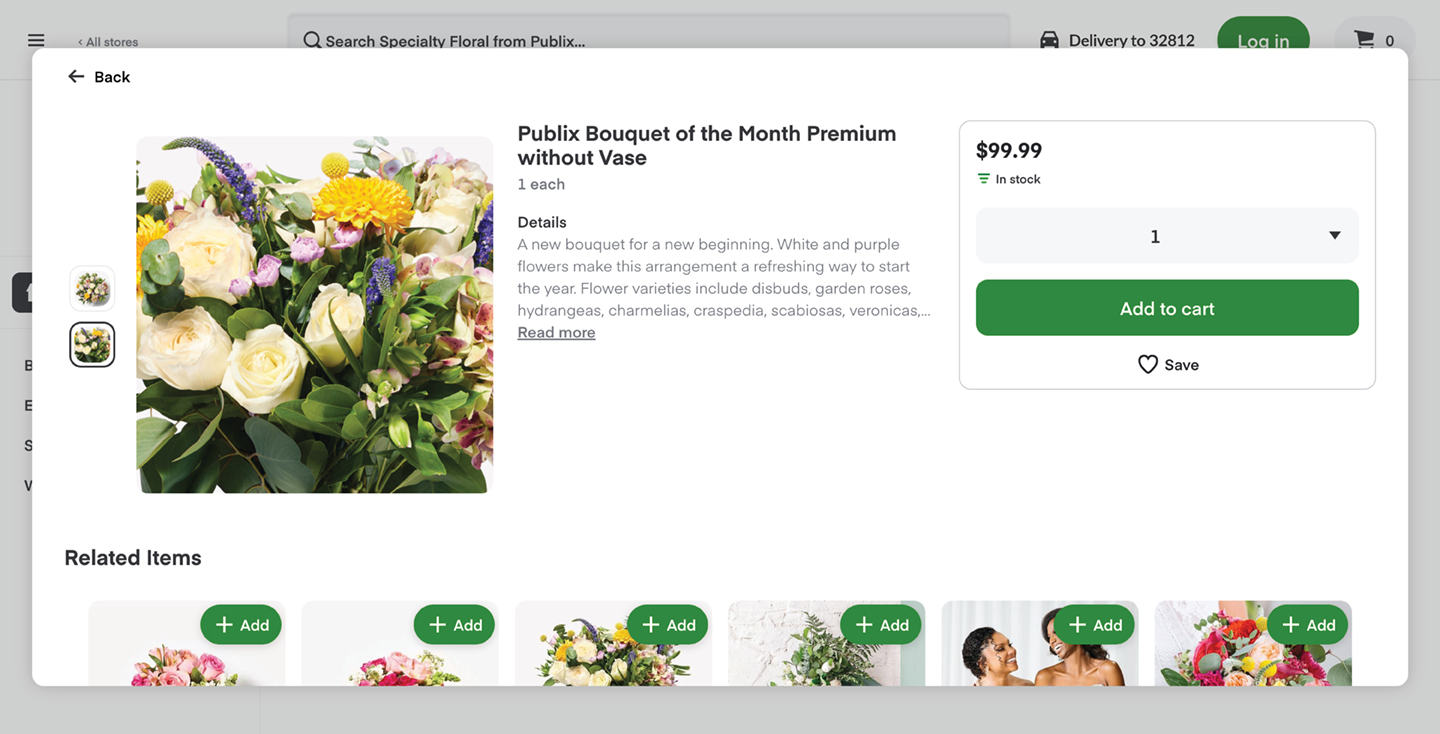 Gifting bouquets