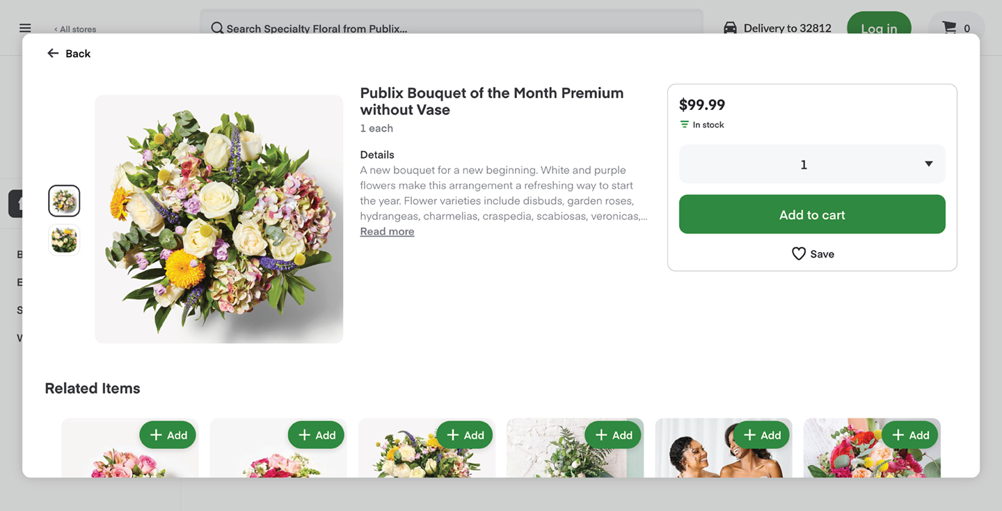 Gifting bouquets