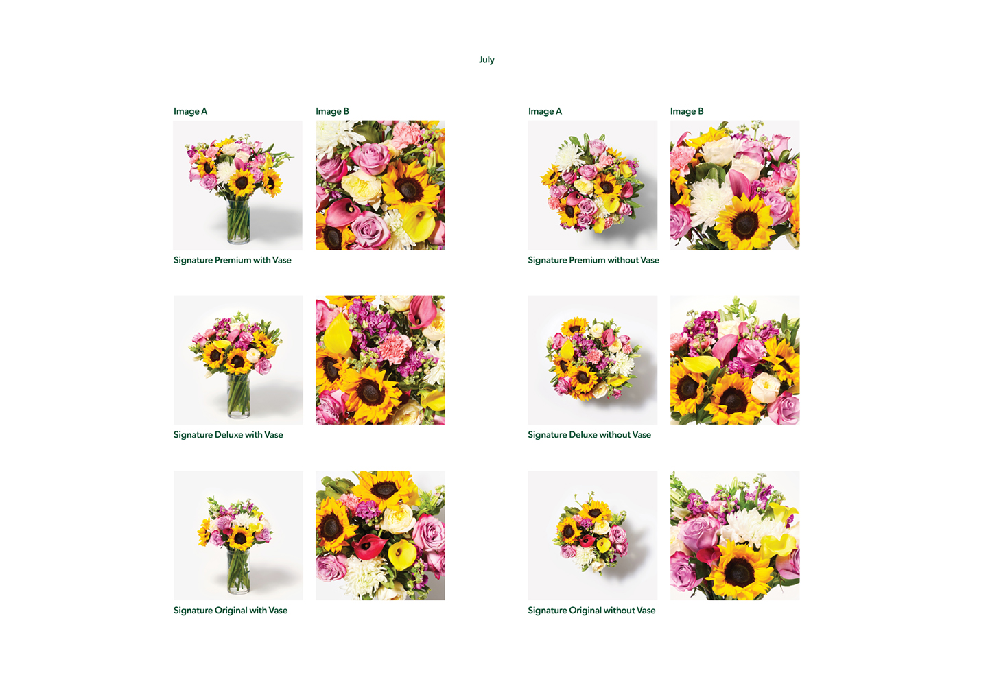 Gifting bouquets